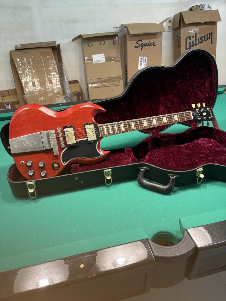 Gibson custom shop sg 61 reissue de segunda mano · Foto 3 de 9 · Illes Balears · 3700 €
