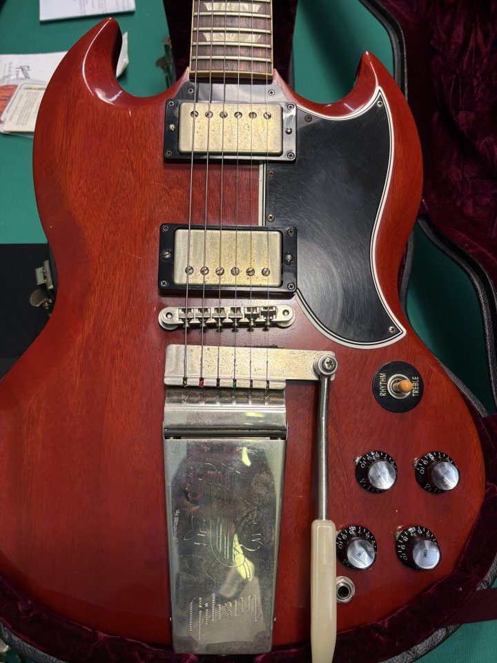 Gibson custom shop sg 61 reissue de segunda mano · Foto 4 de 9 · Illes Balears · 3700 €