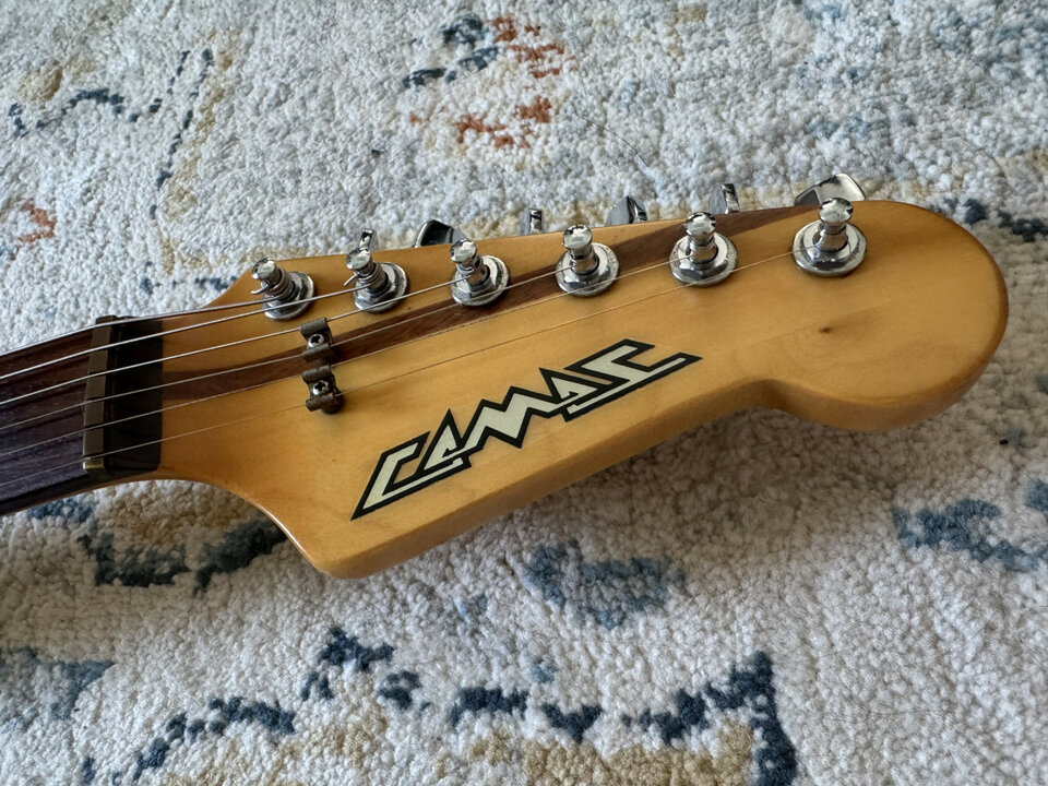 Camac ST-style guitar ~1980 - rare Italian vintage