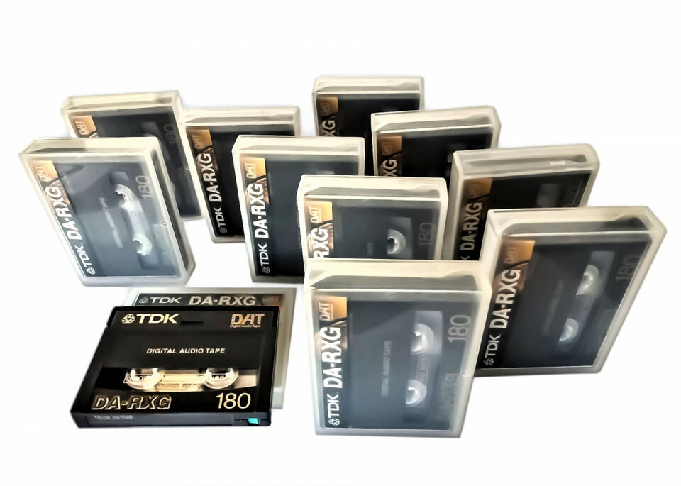 CINTAS DAT de 180 Minutos. Marca TDK DA-RXG 180. de segunda mano · Foto 5 de 6 · Zaragoza · 20 €