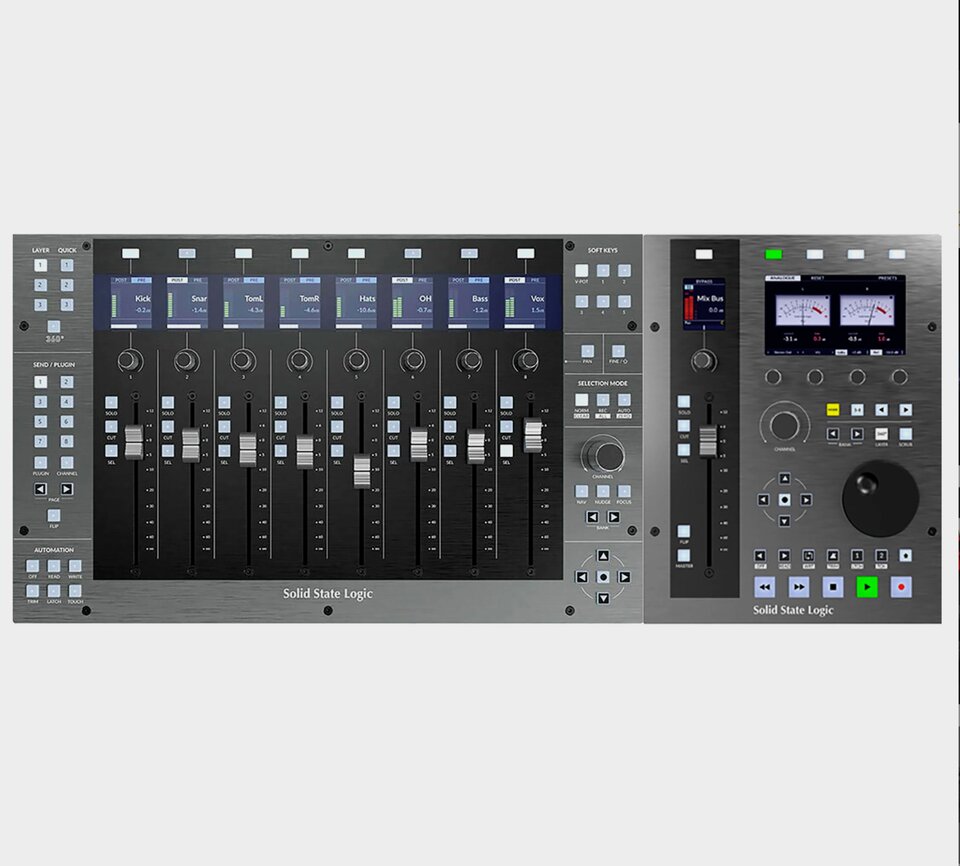 Consolas SSL UF8 y UF1 - Solid State Logic