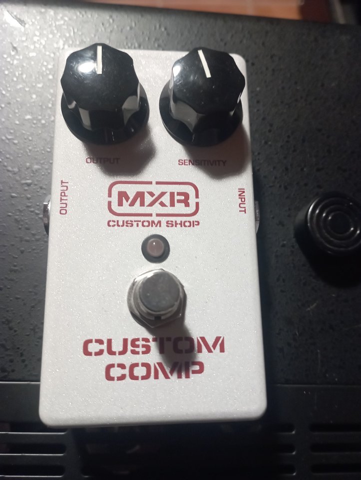 Pedal compresor Mxr custom shop
