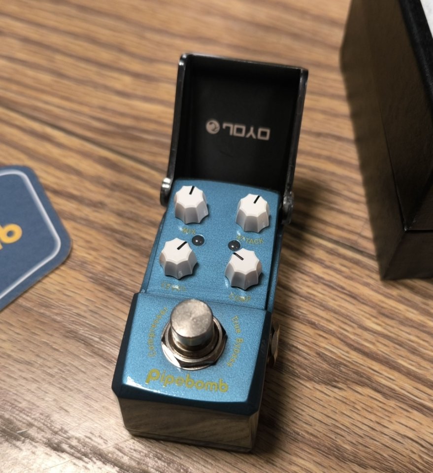 JOYO PIPEBOMB COMPRESSOR micro pedal JF312