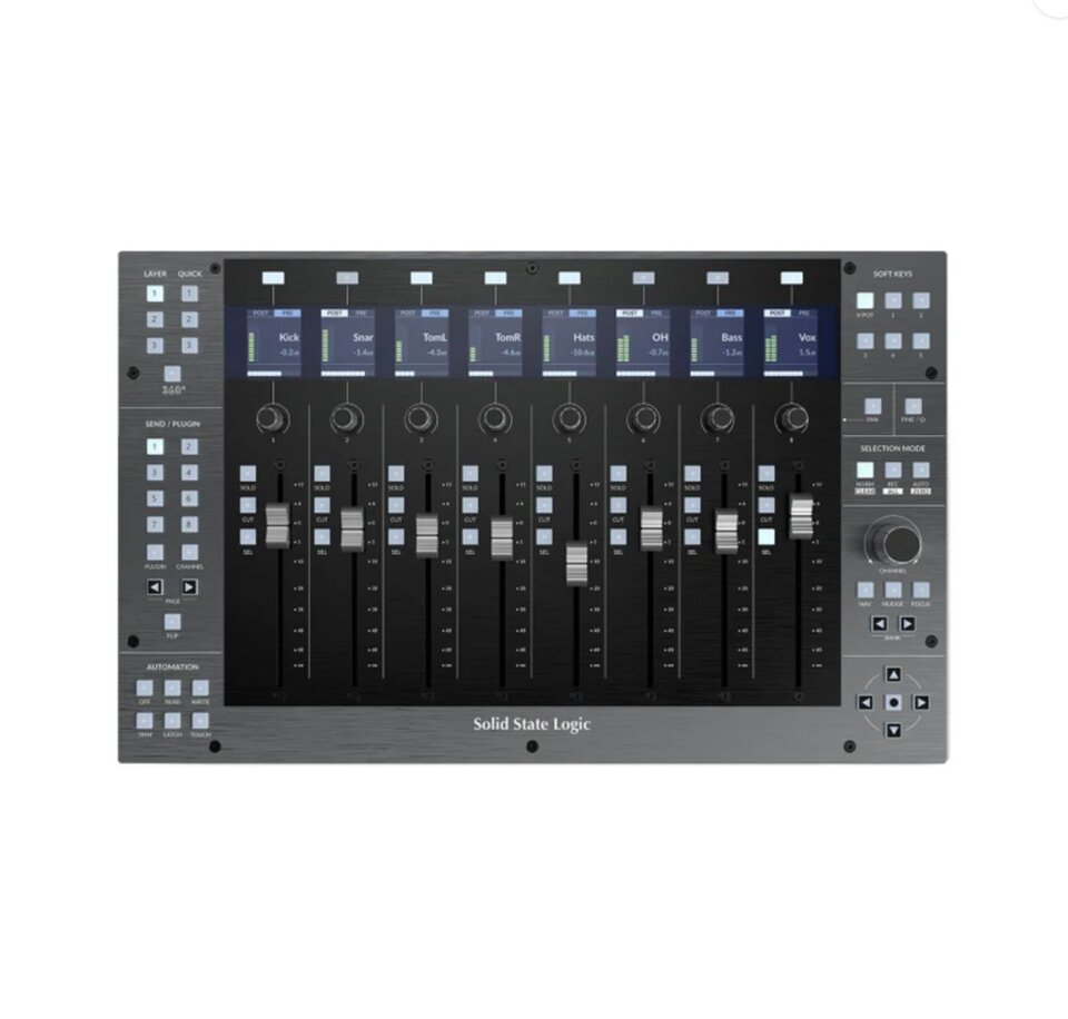 Consolas SSL UF8 y UF1 - Solid State Logic