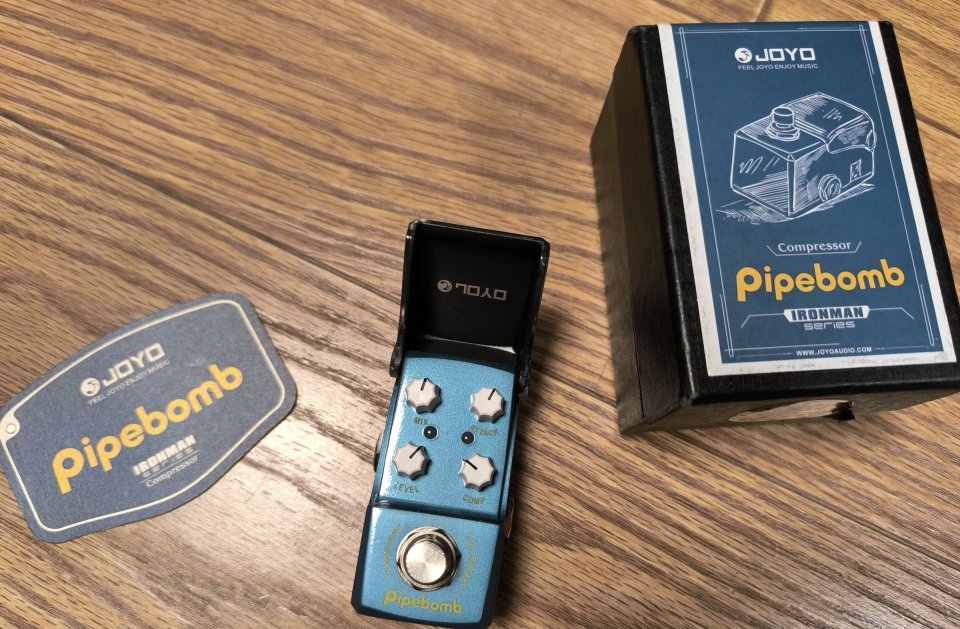 JOYO PIPEBOMB COMPRESSOR micro pedal JF312