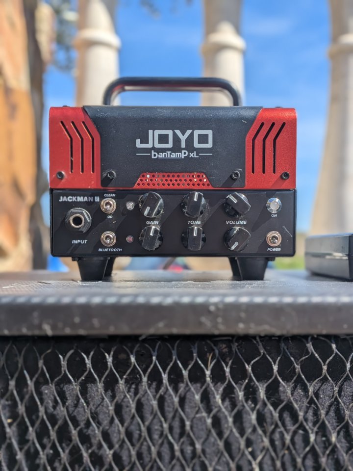 Joyo Bantamp XL Jackman II con pantalla y pedal original