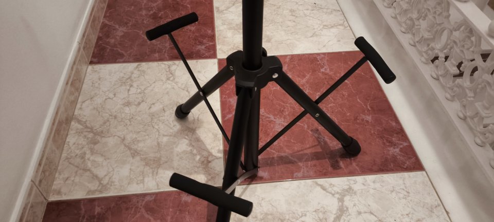 Soporte de guitarra triple