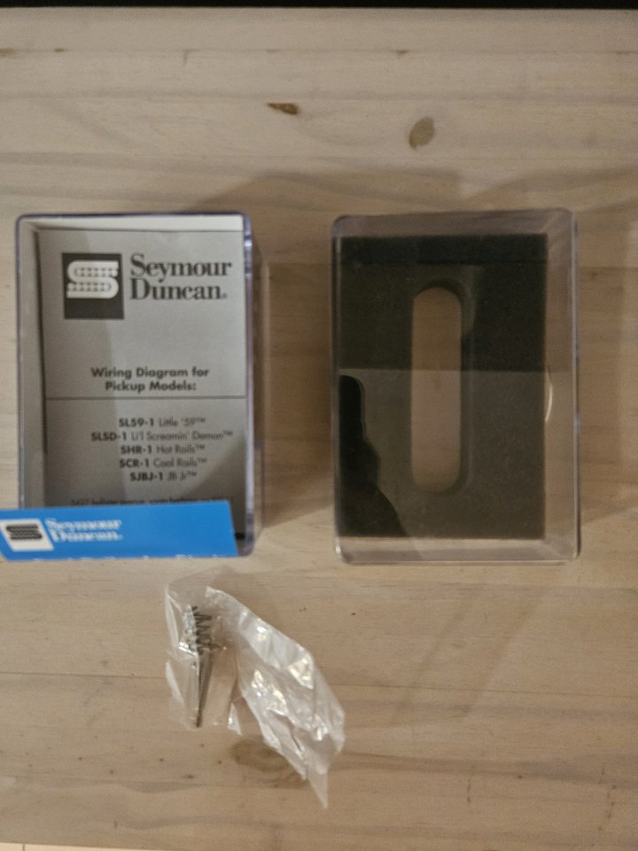 Pastilla Seymour Duncan Cool Rails bridge