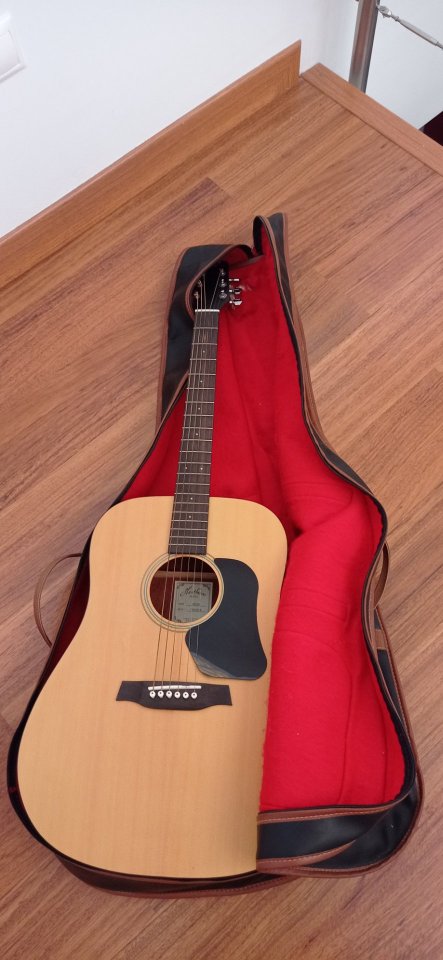 Funda vintage para guitarra acústica de segunda mano · Foto 2 de 8 · Cuenca · 35 €
