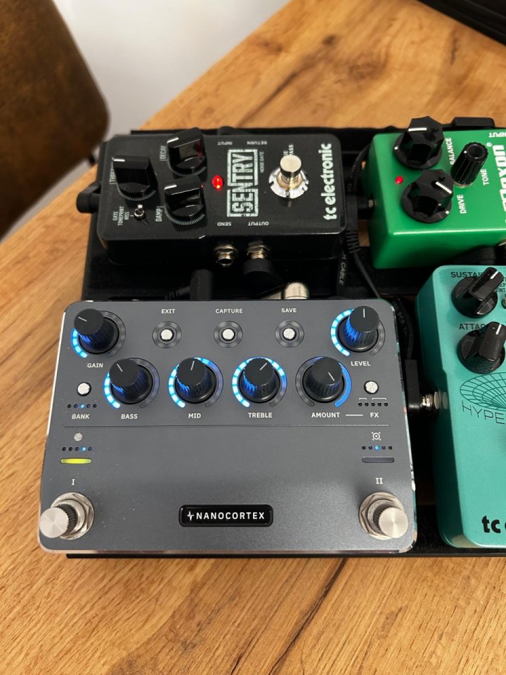 Neural DSP Nano Cortex + pedalera completa RockBoard (lista para tocar) de segunda mano · Foto 2 de 10 · Girona · 1050 €