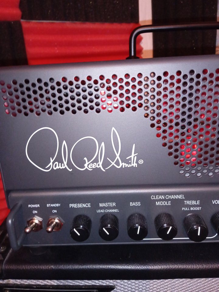 Amplificador prs Mark tremonti 15 w a válvulas nuevo