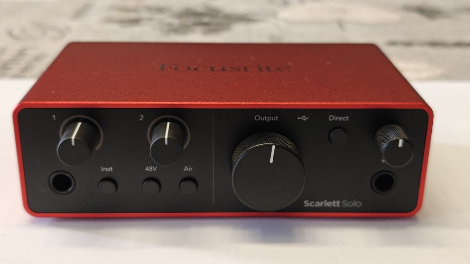Focusrite Scarlett solo 4th GEN