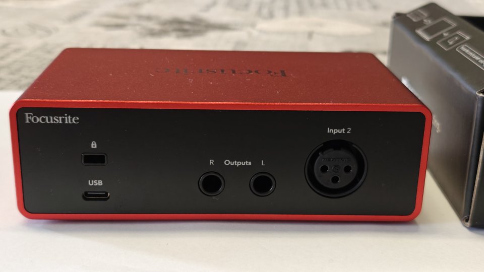 Focusrite Scarlett solo 4th GEN
