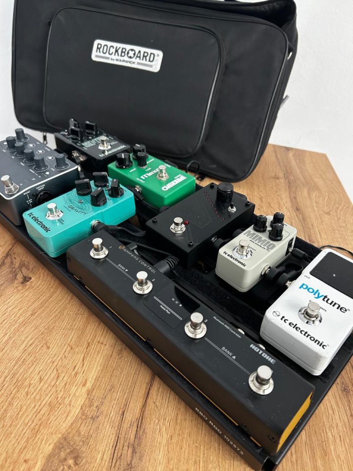 Neural DSP Nano Cortex + pedalera completa RockBoard (lista para tocar) de segunda mano · Foto 4 de 10 · Girona · 1050 €