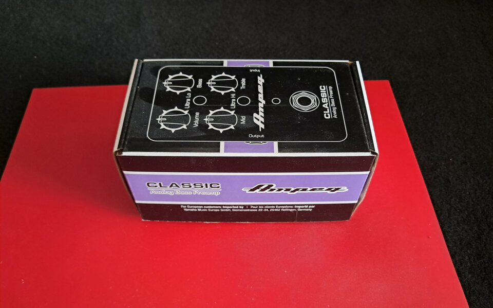 Ampeg classic analog preamp