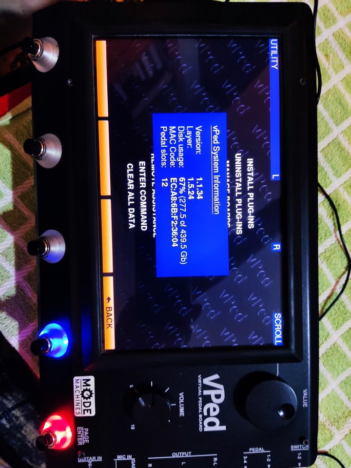 vPed VST Host – Virtual Pedal Board de segunda mano · Foto 8 de 10 · Valencia · 350 €