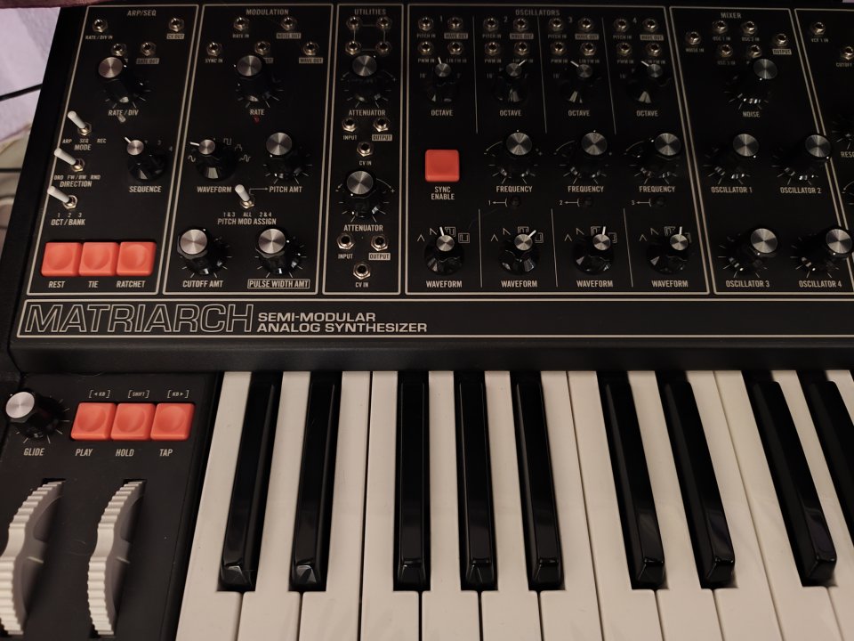 MOOG MATRIARCH (Limited black edition)