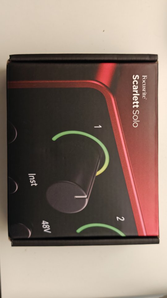 Focusrite Scarlett solo 4th GEN