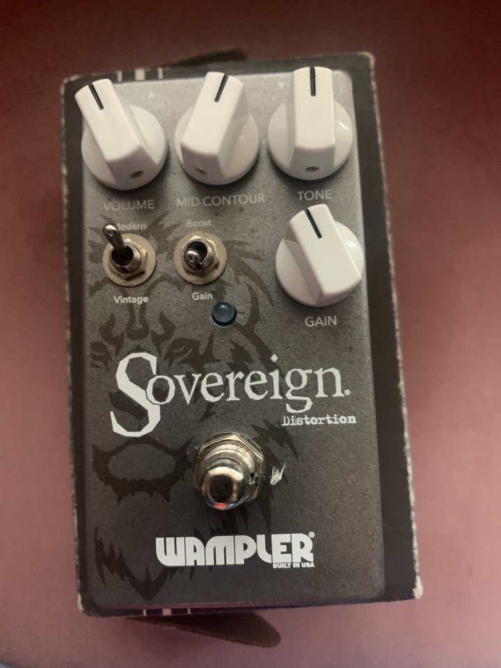 Distorsión Wampler Sovereign