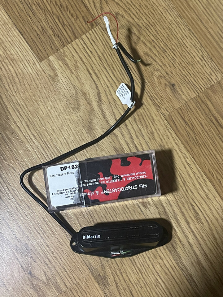 Pastillas dimarzio fast track 2 Negra