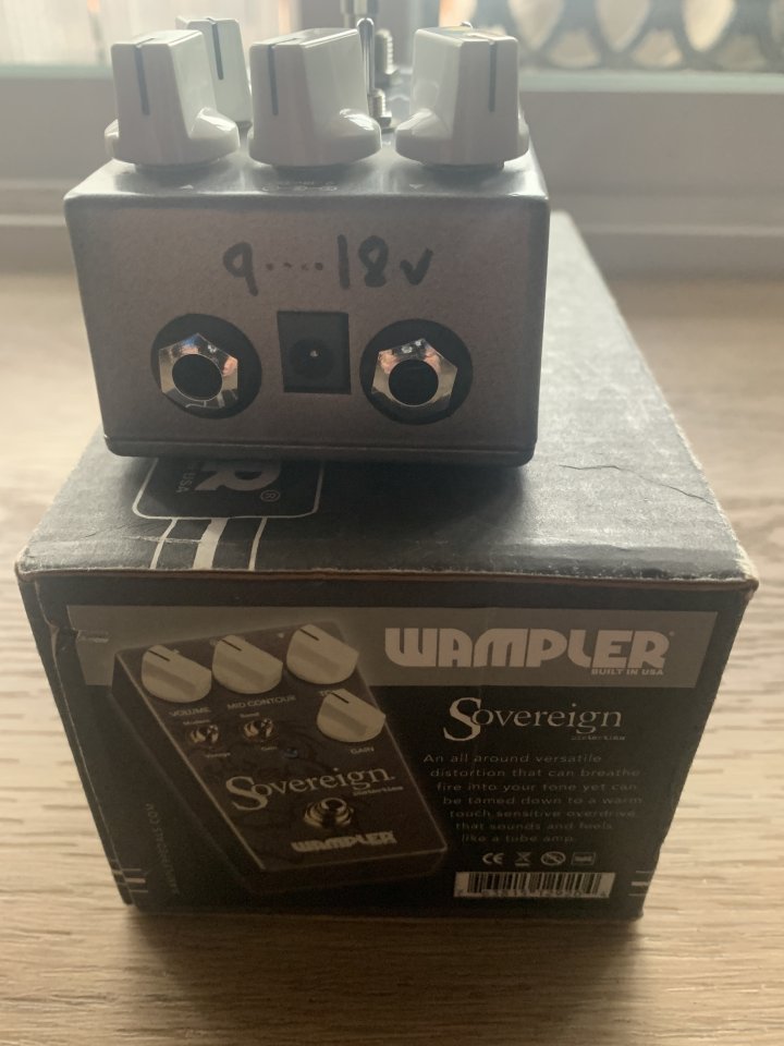 Distorsión Wampler Sovereign