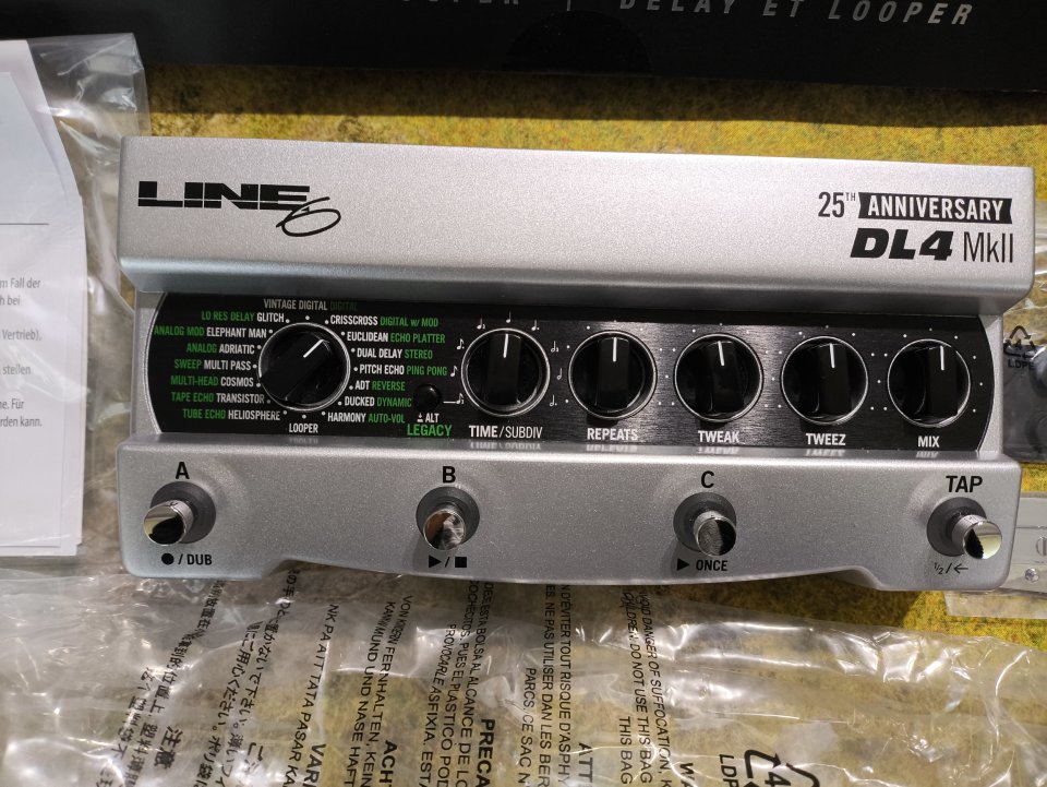 Line 6 DL4 MKii 25th Anniversay delay