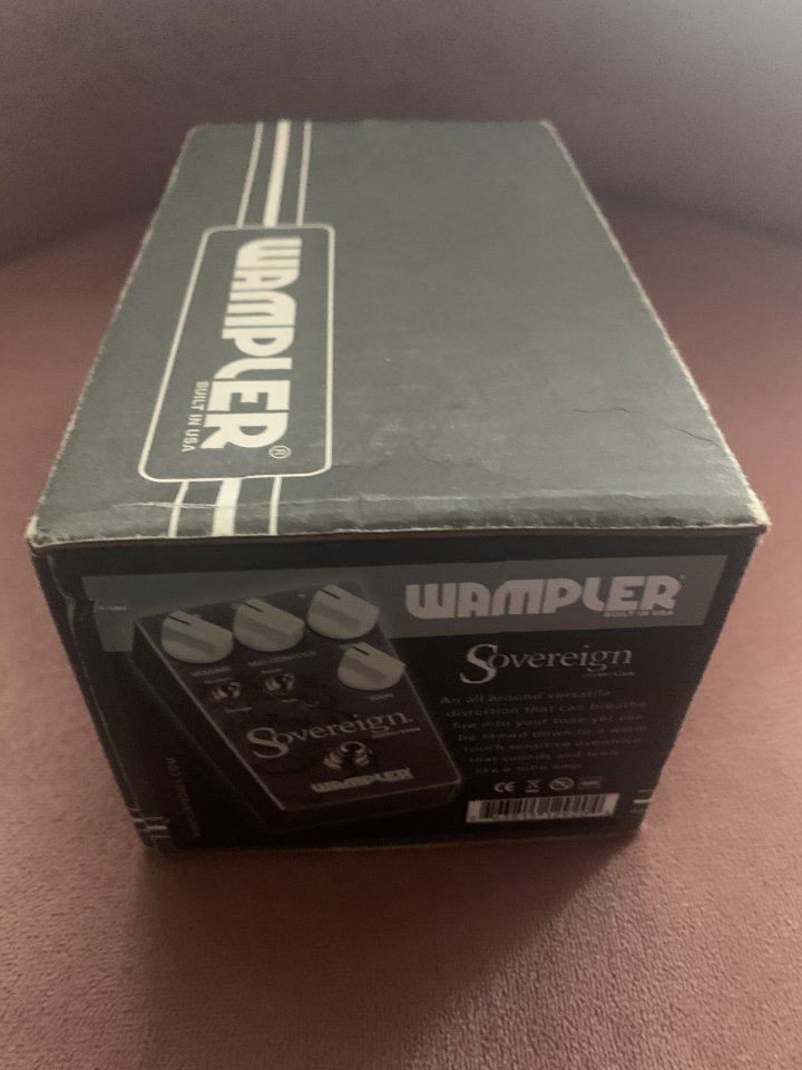 Distorsión Wampler Sovereign