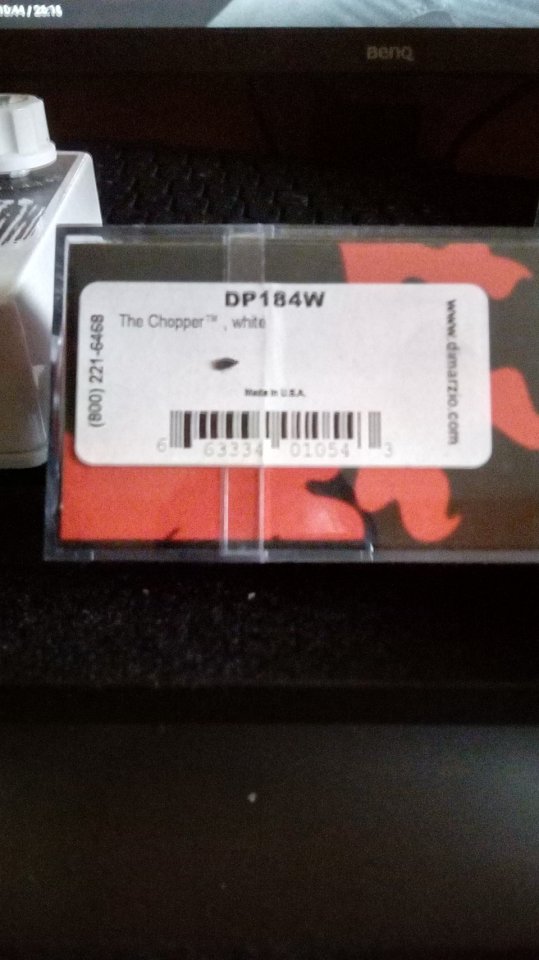 DiMarzio Chopper white DP184W + EP1201PP Push/Pull Potentiometer 500k de segunda mano · Foto 4 de 4 · Madrid · 69 €