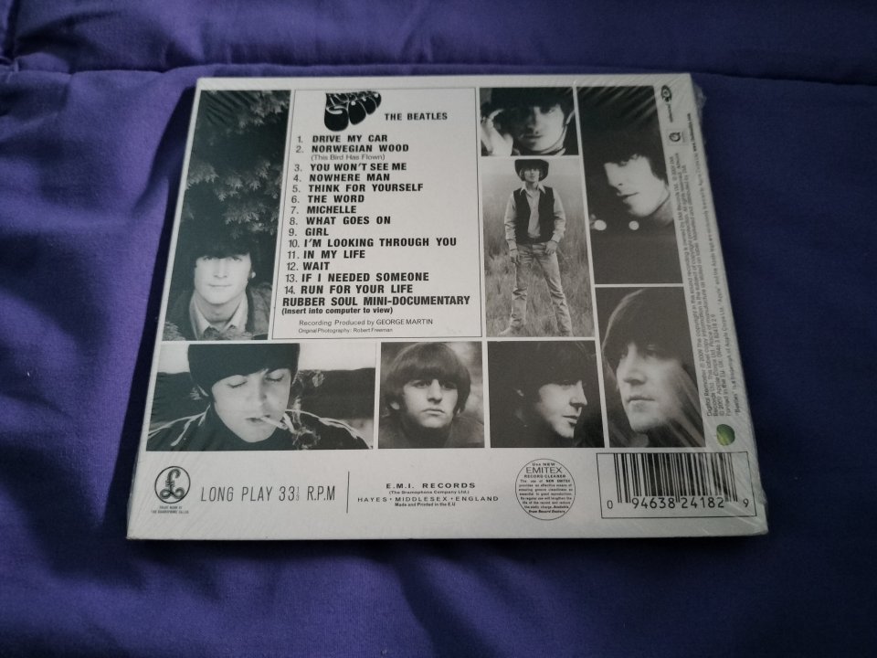 The Beatles Rubber Soul Digipak Nuevo Precintado