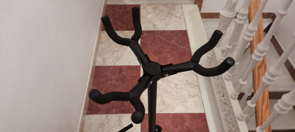 Soporte de guitarra triple