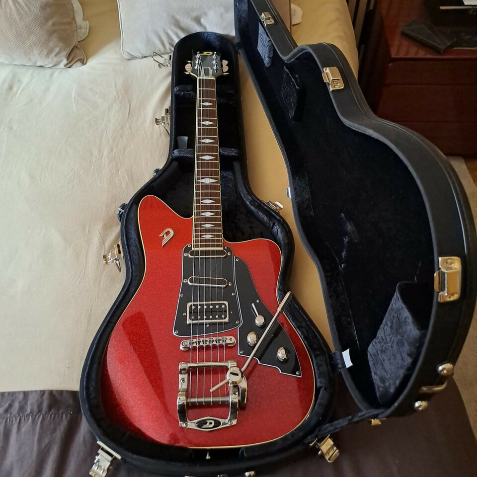 Duesenberg Paloma Red Sparkle REBAJADA