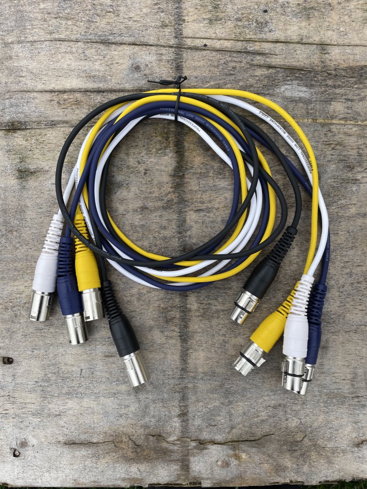 Pack de cables Jack, XLR, Mangueras...