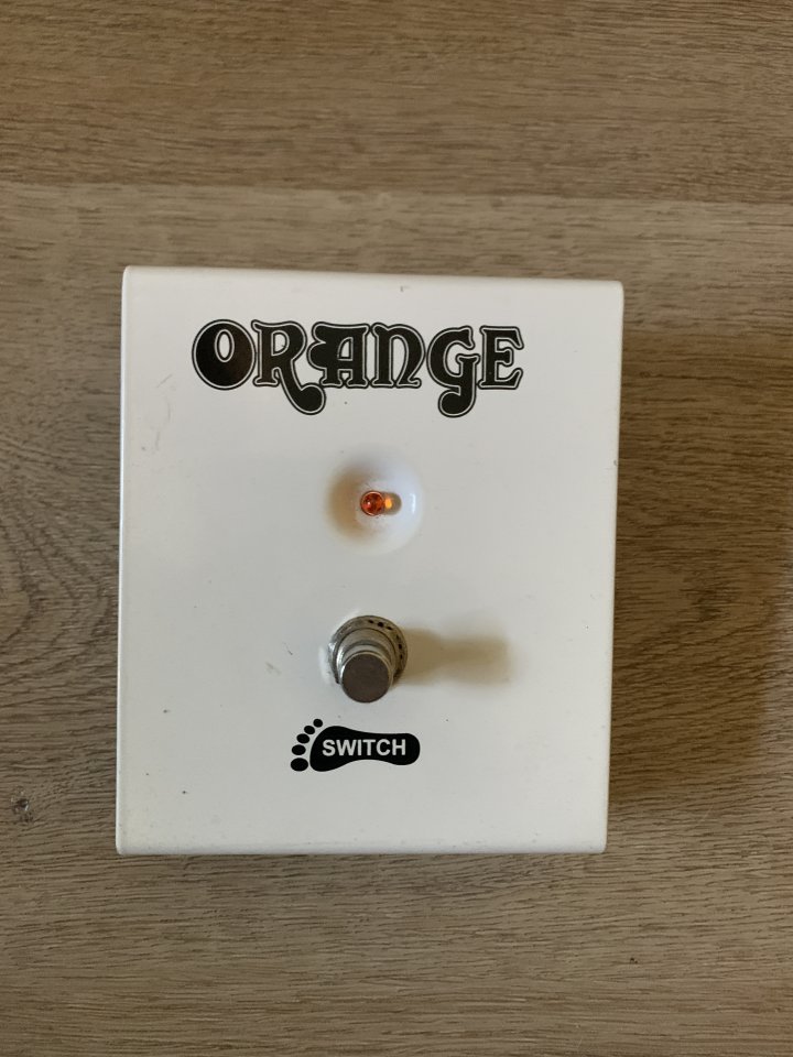 Footswitch orange