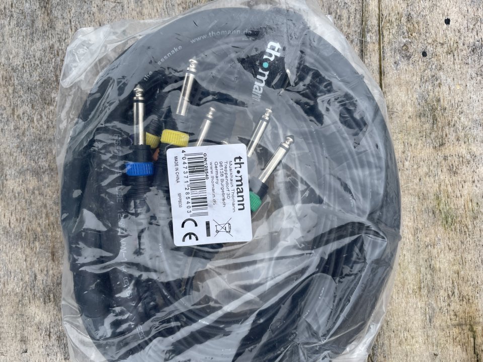 Pack de cables Jack, XLR, Mangueras...