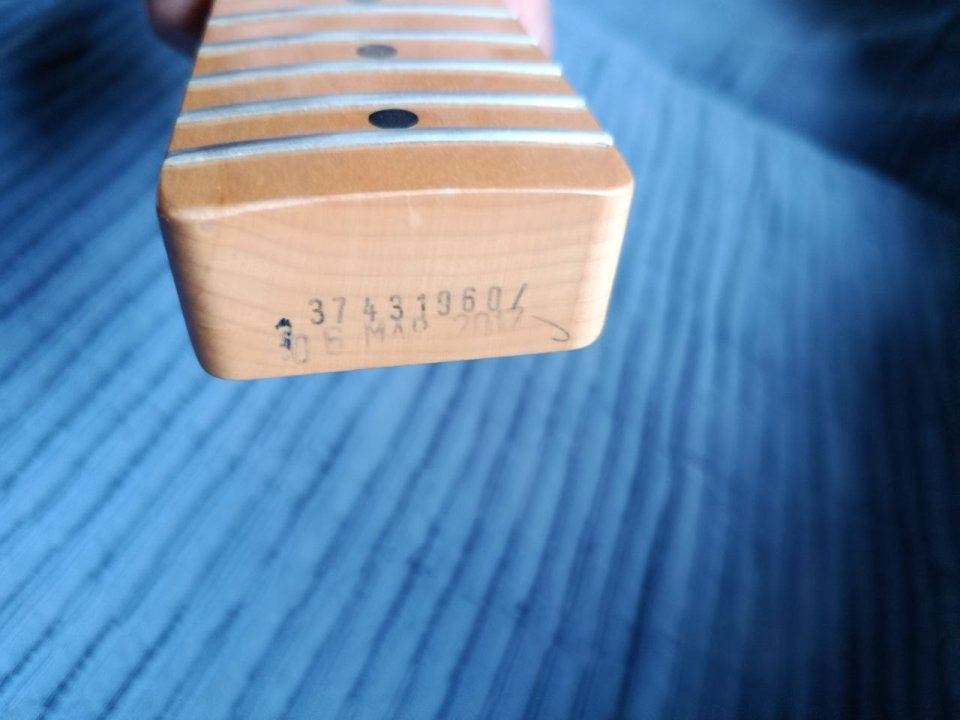 Mástil FENDER TELE 2017