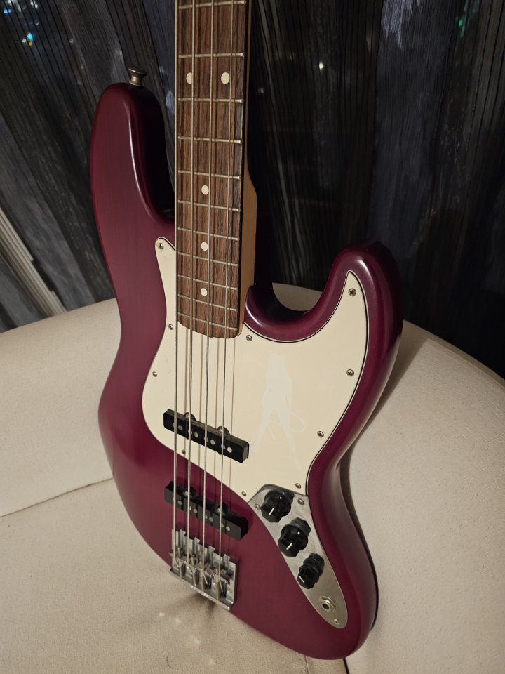 Fender Jazz Bass - Highway One 2007 Midnight Wine MADE IN USA