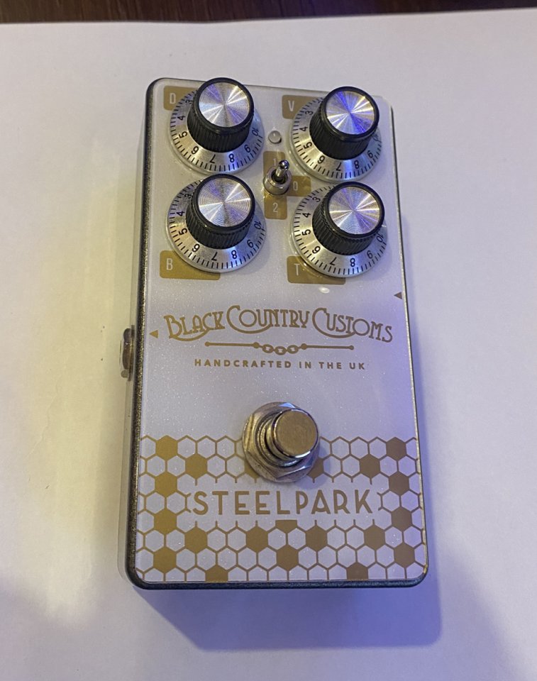 Laney Steel Park Pedal Overdrive como nuevo en caja original