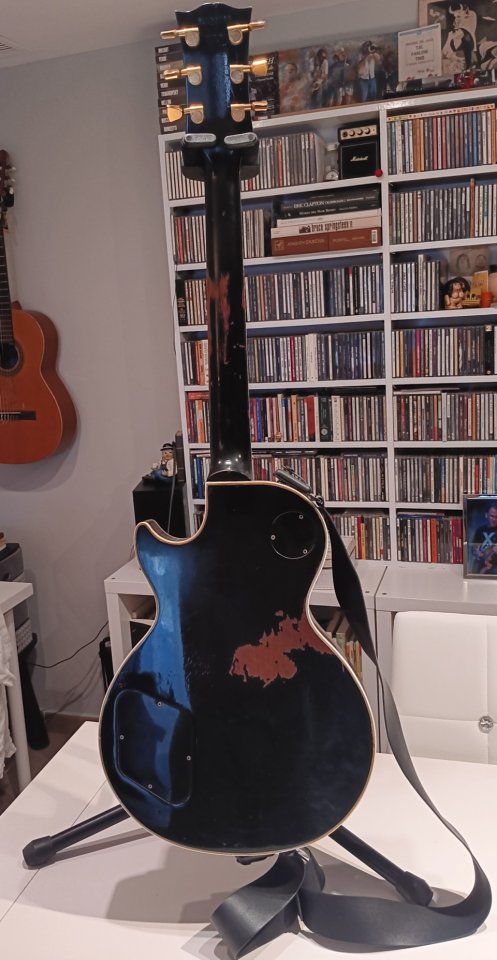 Gibson Les Paul Custom (1989) – Fabricada en Kalamazoo – Pastillas Tim Shaw – Estuche Protector Original de segunda mano · Foto 2 de 10 · Valencia · 2500 €