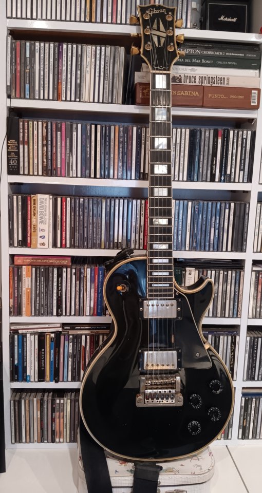 Gibson Les Paul Custom (1989) – Fabricada en Kalamazoo – Pastillas Tim Shaw – Estuche Protector Original de segunda mano · Foto 3 de 10 · Valencia · 2500 €