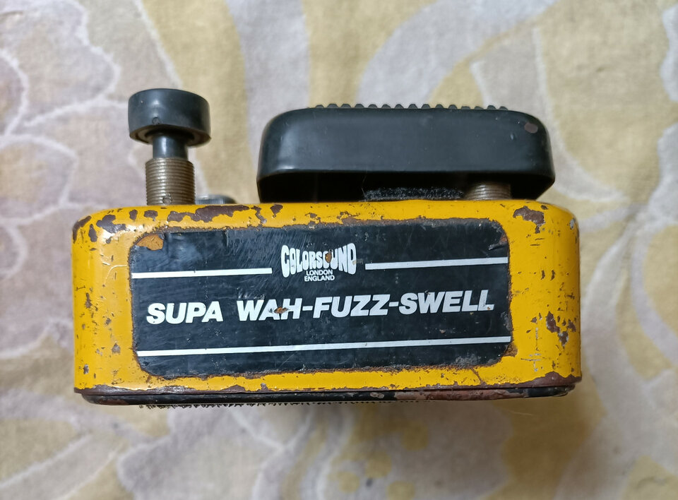COLORSOUND SUPA WAH.FUZZ-SWELL años 70 LONDON ENGLAND