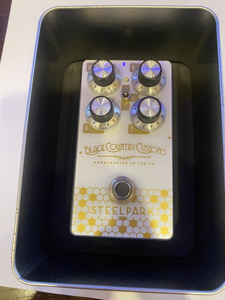 Laney Steel Park Pedal Overdrive como nuevo en caja original