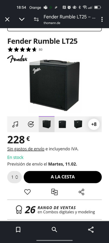 Fender Rumble LT25