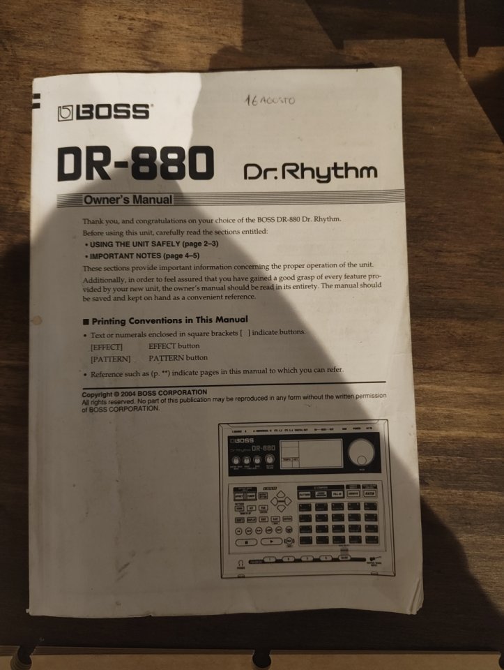 Boss DR-880 de segunda mano · Foto 2 de 3 · Illes Balears · 265 €