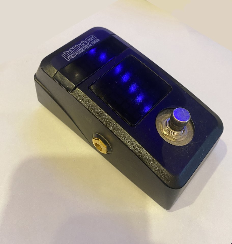 Afinador Korg Pitchblack Poly PB3 en buen estado sin caja