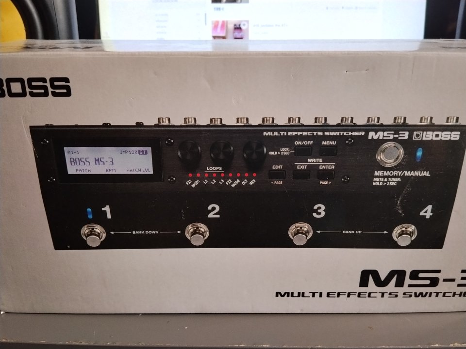 BOSS MS-3 Multiefectos y Switcher. de segunda mano · Foto 2 de 9 · Madrid · 259 €