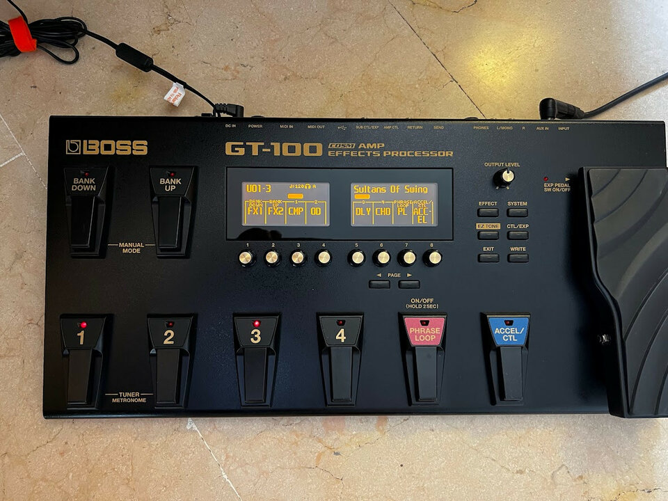 VENDO BOSS GT 100 V2