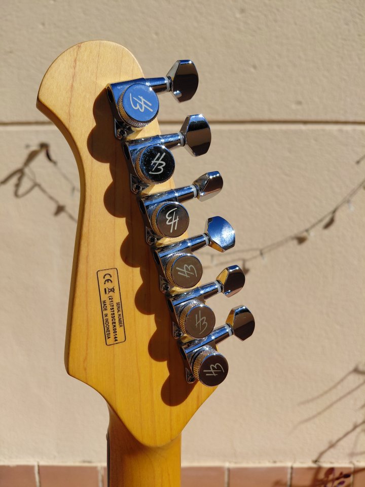 Harley Benton Fusion con Emegés