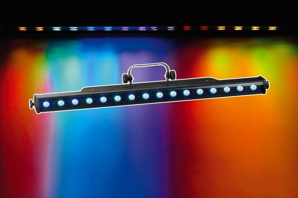 Barra LED DMX / Panel de efectos de luz IMG Stage Line RGBL-412DMX