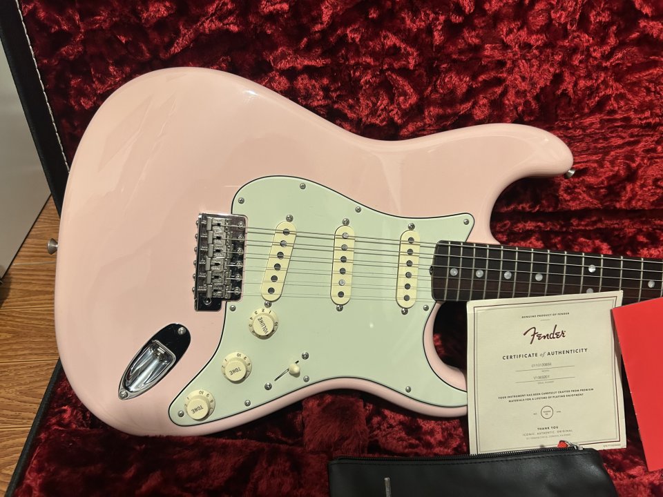 Fender Stratocaster American Original 60’ Shell Pink (RESERVADA)