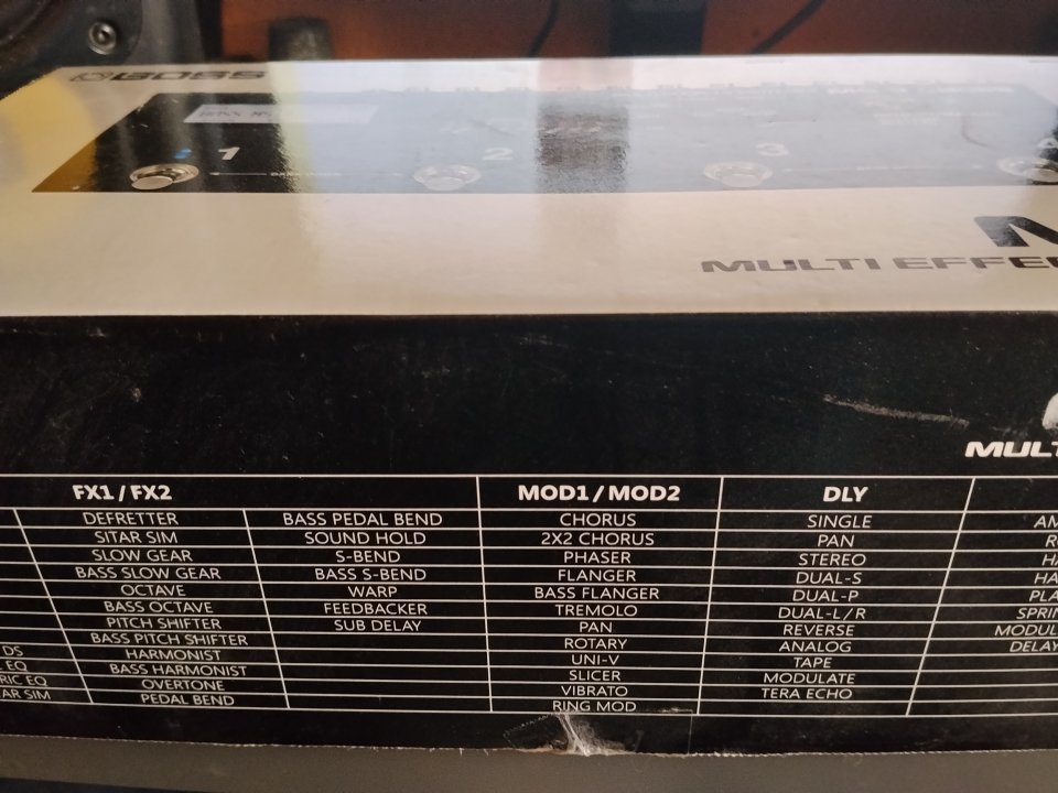 BOSS MS-3 Multiefectos y Switcher. de segunda mano · Foto 7 de 9 · Madrid · 259 €